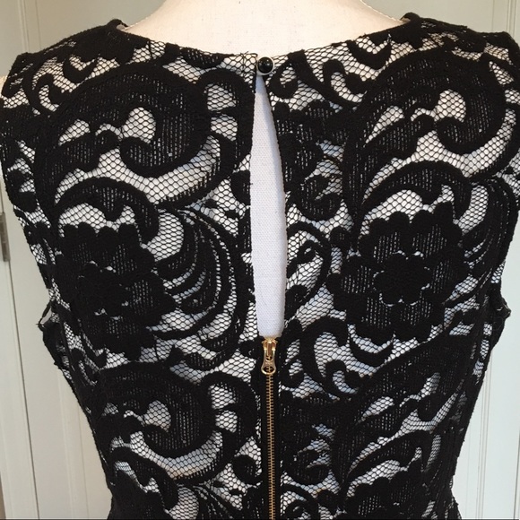 Black Lace Sheath Dress by The Limited - Picture 4 of 8